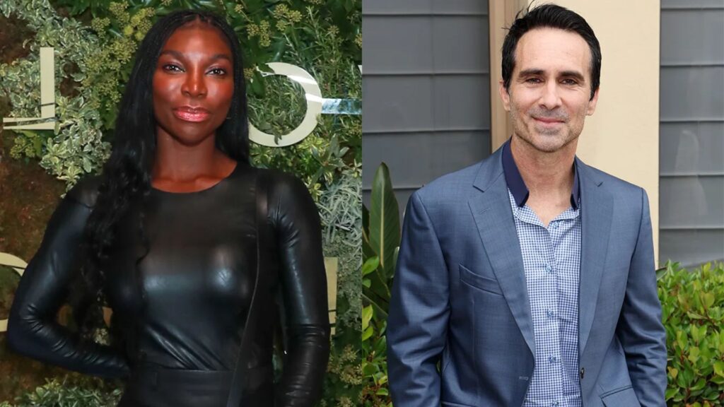 Néstor Carbonell and Michaela Coel